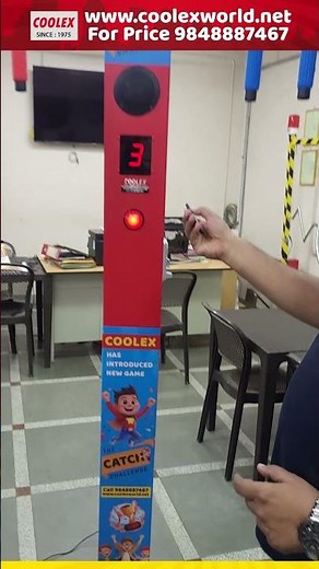 Falling Sticks 2025 The Ultimate Catch the Baton Game with HeavyDuty Design COOLEX Amusement Machine