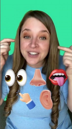 5 Senses Song for Toddlers #shorts #kidssongs