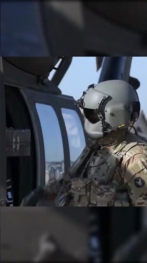 Inside a UH-60 Black Hawk: Pilot & Crew Chief Helmet Breakdown #shorts #military