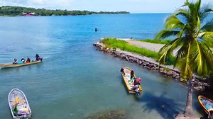 Here is a short video of Oro Bay Wharf in Oro Province. Audio track: Hanakiro Band | Song title: Peren O | Budd's Media