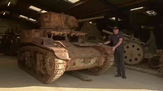 The complete restoration journey of an M3A1 Stuart in one film