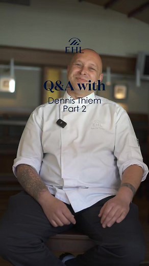 Let's get to know Dennis Thiem, Lecturer Practical Arts and Head Chef of our restaurant "Da Fortunat", a little better!  Stay tuned for more...⏭️ #EHL #EHLFamily #EHLPassugg #HospitalityManagement #Regional #Cuisine | EHL Hotelfachschule Passugg | Facebook