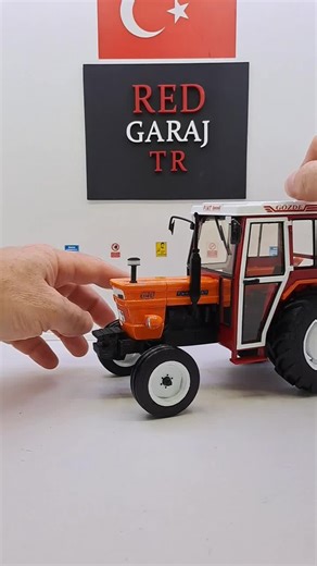 Özel Yapım Türk Fiat 640 Maket Traktör ve Detayları