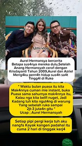 Aurel Hermansyah Cer1ta pernah hidup sus4h sa4t tingg4l di ruk0😌Selamat Siang #videoreelsfbpro #jangkauansemuaorang #fypシ゚viralシfypシ゚ #reelsvideoシ #jangkauankuas #fbpropemula #reelsvideofbpro #reelsfypシ #reelsindonesia #kreatorpemula #fbproo #monetisasi #aurelhermansyah #ananghermansyah #azrielhermansyah | Umi Vlog