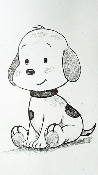 How to Draw a Sweet Puppy 🐕