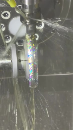 Rainbow effect of CNC machining####Guanglijin #Jewelry