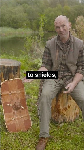 Making an Iron Age shield out of bark