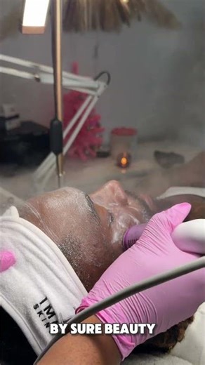 Salon Facial Step-by-Step with Hydro Dermabrasion Machine