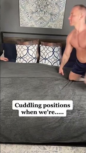 Realistic cuddling positions #relateable #gayman #lgbtq #lgbtqia #cuddle