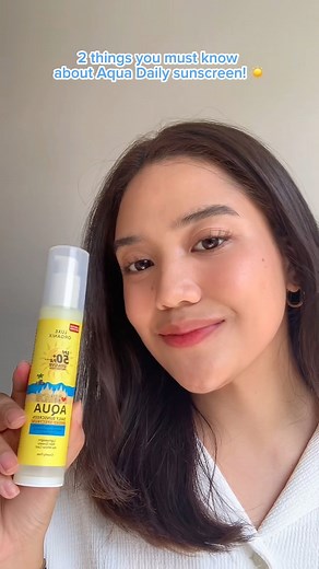 Sunscreen reminders you must know using our Aqua Daily Sunscreen Limited Edition! 👀 ☀️ #LuxeOrganixPH #fyp | Luxe Organix Philippines