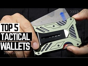 Top 5 Best Tactical Wallets 2025 ✅ Pop-Up, RFID, and Built to Last ✅