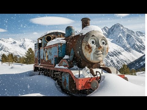 Abandoned for Decades under Snow in Mountains- Thomas the Tank Engine Fully Restored!
