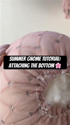 Watch the full tutorial on my channel above ⬆️🌸 #helenlozova #summerdiy #gnometutorial #gnomes #diy