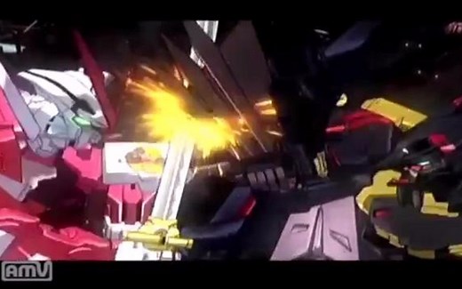 【高达SEED外传动画】红色异端＆蓝色异端VS金异端