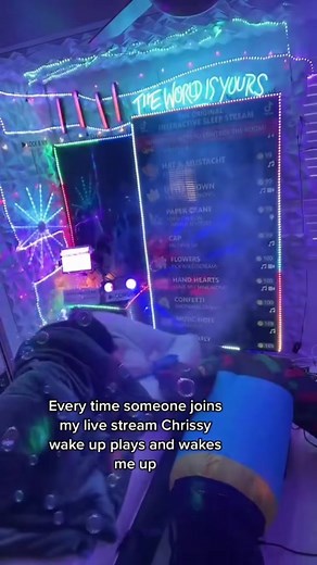 Interactive Sleep Live Streaming Experience