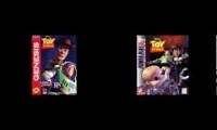 Mix of 2 videos from youtube : toy story mashup nightmare buzz