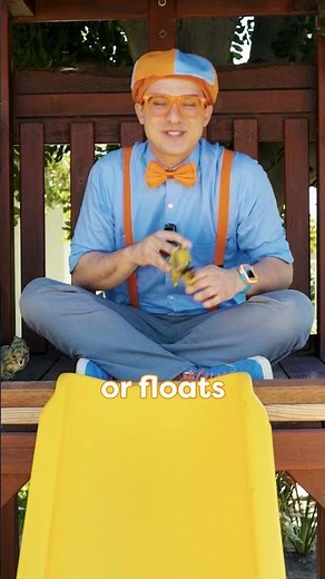 Blippi’s Backyard Dino Sink or Float! 🦖