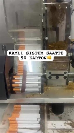 cigarette filling machine