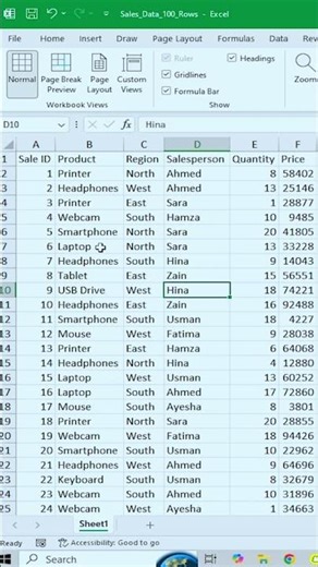 The FASTEST Way to Select Entire Rows in Excel