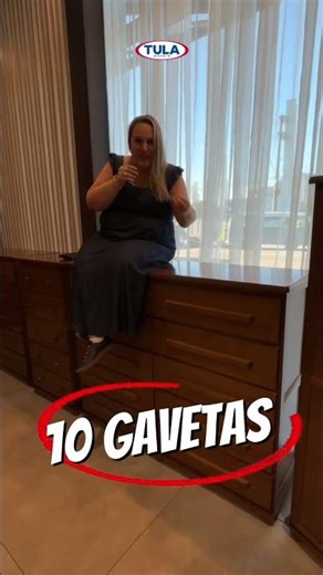 Cômoda Belga com 10 gavetas | Muito espaço e elegância