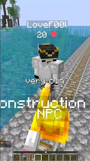 Minecraft but someone builds a railroad to different continents