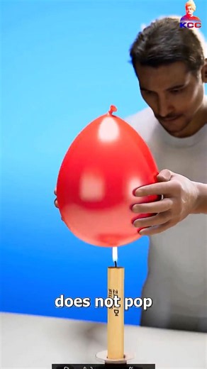 does balloon burst on fire | science experiment #science #experiment