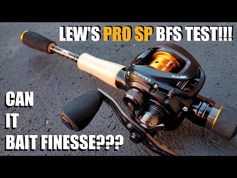 LEW'S PRO SP Bait Finesse Test... Its a BFS BEAST???