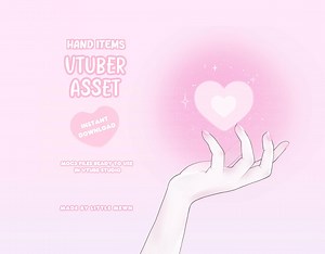 Vtuber Asset | Love Spell | Vtube Studio - Etsy