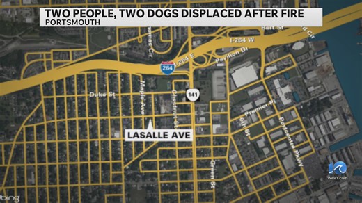 Faulty outlet causes fire on LaSalle Ave in Portsmouth