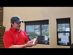Motorized Remote Control Shades