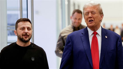 Trump dice a Zelenski que quiere un