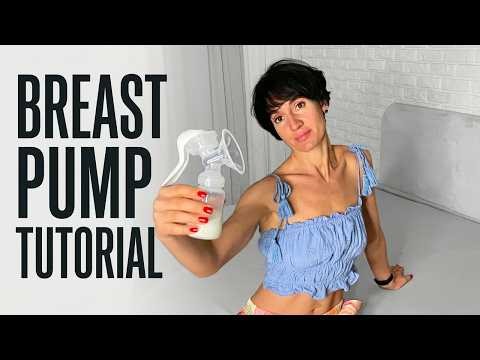 Breast Pumping Tutorial 4K | Manual Pump Guide | Breastfeeding Mom Routine
