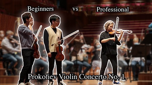 Professional VS Beginner Soloist (Ft. Hilary Hahn, Simone Young, SSO) | Twoset Violin