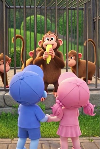 Amazing Dolphin Show at the Zoo 🐬🎈 | Fun Day at the Zoo #animation #bestfriends #cartoonforkids