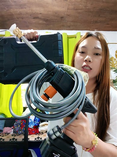 Portable Pressure Washer Set for Effective Car Washing