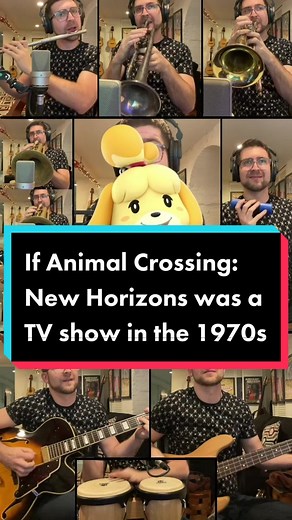 Retro Jazz Intro Music for Animal Crossing: New Horizons | 8-Bit Big Band