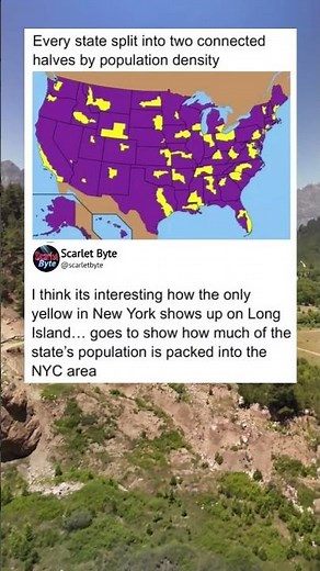 Every U.S. State Split by Population Density!
