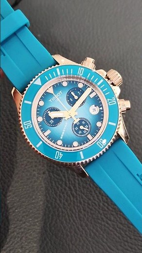 300M Water Resistant! 🌊 Tissot Seastar 1000 Chronograph 38mm Review! #tissot #tissotseastar