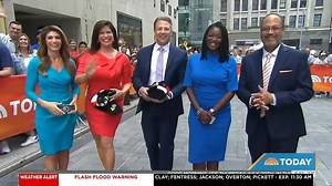 Holly, Amanda and Stefano on Today Show
