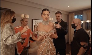 Behind the Scenes: KENDALL JENNER's Iconic 2021 Met Gala Look!