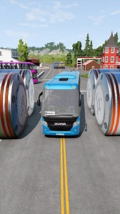 162K views · 793 reactions | Mix Colour Bus & Cement Truck & vs Bollard Crash #shorts #beamng #crash #beamngdrive | Manfred Games | Facebook