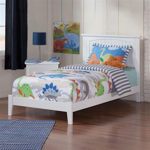Reviews for AFI Nantucket White Solid Wood Frame Twin Panel Bed | Pg 1 - The Home Depot