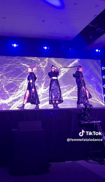 Hair choreography ❤️✨ #trio #dance #fyp #popping #femmefataledance
