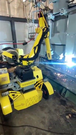 Welding of Large Transformers #weldingtransformer #mengrobot #weldingmachine