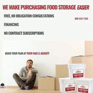 We understand not everyone can afford to purchase their food storage all at once! Some prefer to stick to a budget and do just a bit at a time. This makes our Subscribe & Save program an amazing option! You still get a volume discount, but at your pace, and your budget! https://www.legacyfoodstorage.com | Legacy Food Storage