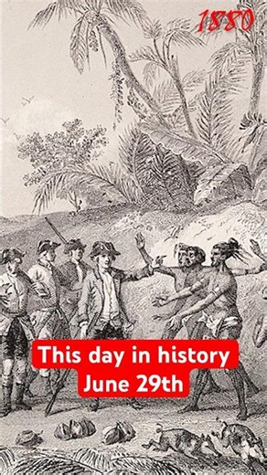 This day in history June 29th in 1880 Tahiti was annexed by the French