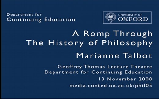 Oxford Philosophy for Beginners (2008) 牛津大学哲学入门 (全5集)