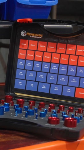 Check out these new TRADETOOLS EXCLUSIVE Gauge Checkers 😱 FULL DETAILS ➡️ https://www.tradetools.com/renegade-industrial-44-piece-nut-bolt-thread-gauge-checker-ritg44bmc | TradeTools