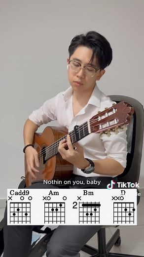 Nothin' On You by B.o.B ft. Bruno Mars #nothinonyou #bob #brunomars #guitartutorial #guitarcover #beginner #chords #guitartok