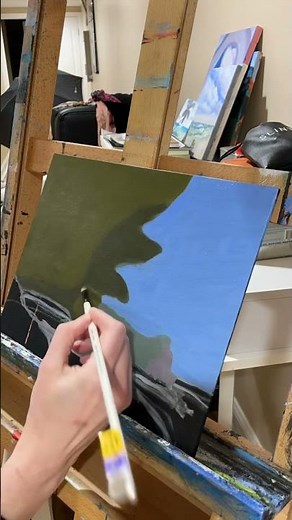 Landscape. Training with Chris Fornataro, the Paint Coach! #paint #art